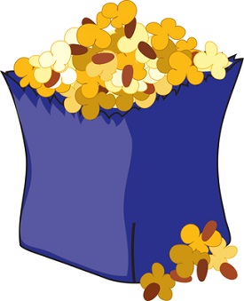 Sales of this crunchy snack go up by 65% during the summer months. Sales of this crunchy snack go up by 65% during the summer months.
