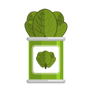 Popeye didn’t always get strength from spinach . . . in the early comic strips, he got his power from this Popeye didn’t always get strength from spinach . . . in the early comic strips, he got his power from this