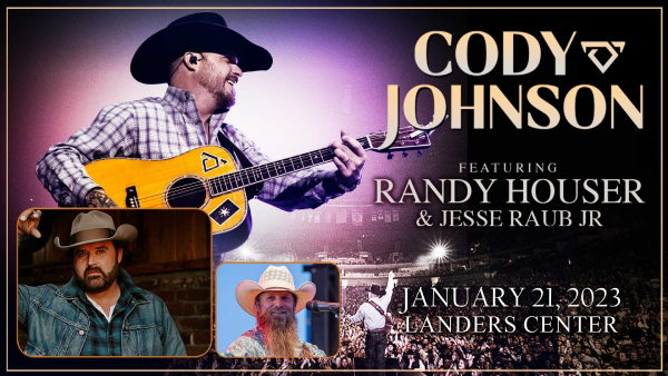 Cody Johnson Playing Landers Center