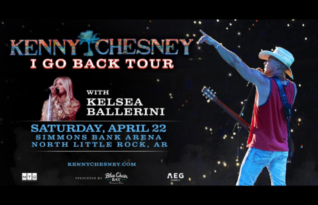 Kenny Chesney “I Go Back” Tour Coming to Little Rock