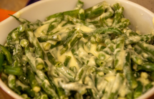 This was created in 1955 by a woman named Dorcas Reilly, who worked at Campbell’s Soup.