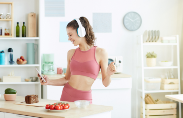 26% of people do this while cooking.
