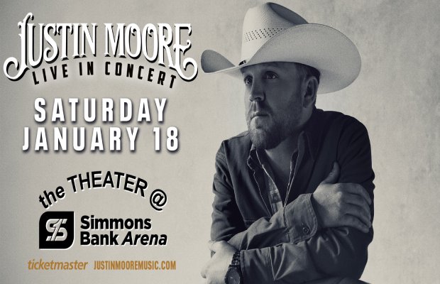 Justin Moore in Little Rock Justin Moore in Little Rock