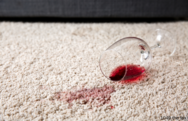 This is the top thing people stain their carpet with.