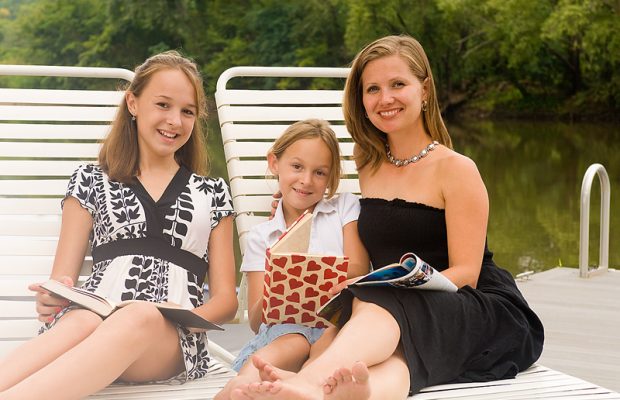 A woman has three children their names are April May. What is the name of the third child?